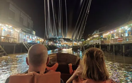 Amphawa and Railway Markets and Firefly Boat Ride Group Tour