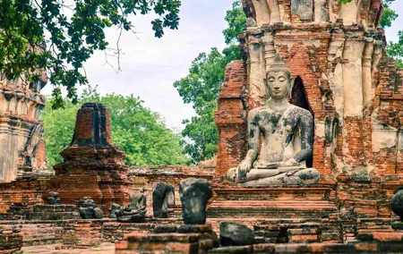 Private Tour: Ayutthaya Temples, Ruins and Lunch on River Cruise