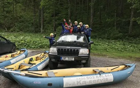 Adventure RAFTING with all day drinks support