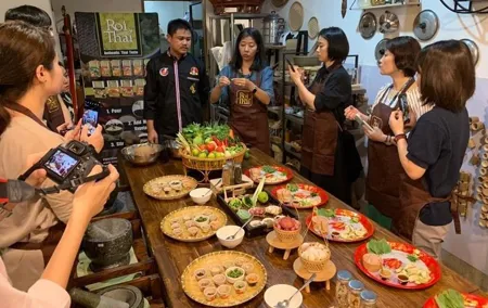 Thai Cooking Class at Tingly Thai Cooking School in Bangkok