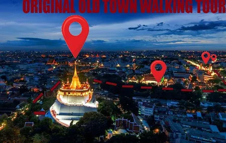 Walking Tour in Old town Bangkok