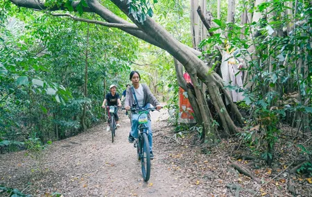 Bangkok Green Oasis Nature Bike Tour