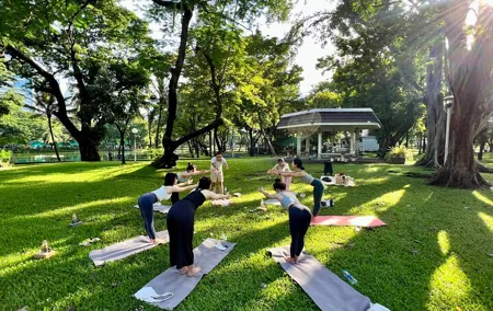 Yoga in the Park Thailand