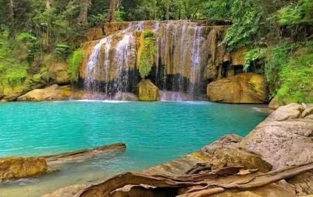 Kanchanaburi Day Trip: WWII Death Railway & Erawan Falls