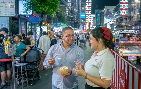 Authentic Chinatown by Night Walking Tour Bangkok
