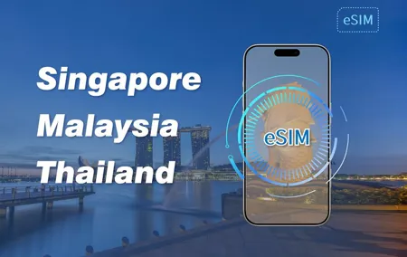 eSIM in Thailand for 3 to 30 Days with 3GB to Unlimited