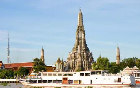 Historic Ayutthaya & Return Grand Pearl Cruise Experience