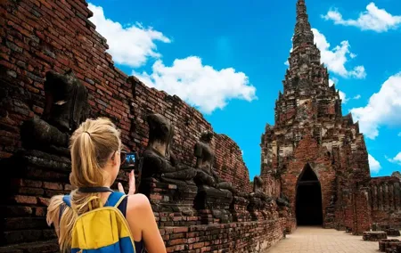 Ayutthaya Bicycle Tour, ATV, Floating Market and Sunset Sail