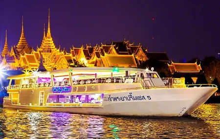 Luxury Dinner on Chao Phraya Princess River Cruise with Pickup (SHA Plus)