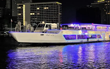 Night River Cruise with Wine on the Chao Phraya