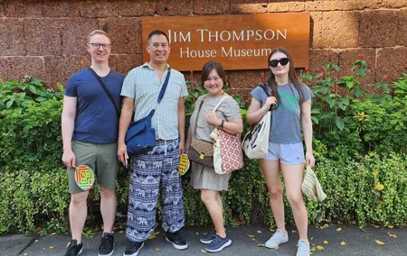 Private Heritage Tour of Jim Thompson House and Bangkok Temples