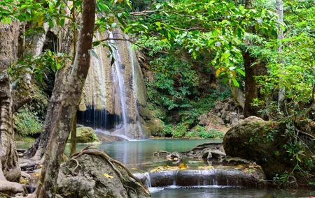 Private 2 Day Tour to Erawan Waterfall and Highlights of Kanchanaburi