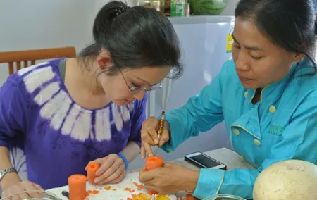 Half Day Professional Thai Fruit and Vegetable Carving Class