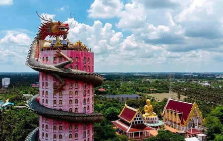 PRIVATE Floating Market + DRAGON Temple + DO like a Local