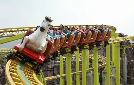 Thrilling Rides & Free Buffet at Siam Amazing Park, Bangkok