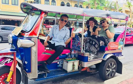 Explore Bangkok at night by Tuk Tuk (Private Trip)