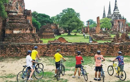 Ayutthaya Eco Friendly Bike Tour Famous Landmarks & Cultural Gems
