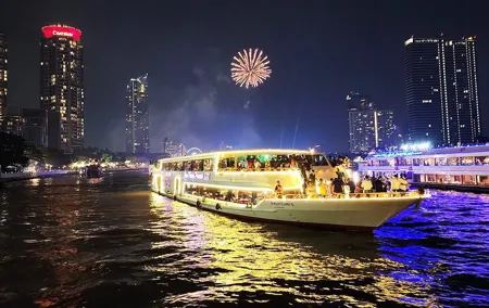 Bangkok Chao Phraya Princess Dinner Cruise Admission & Transfer