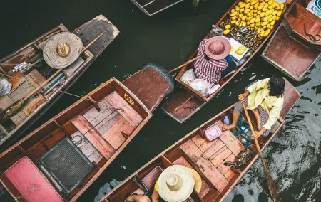 Bangkok Damnoen Saduak Floating Market & Ayutthaya by Road (Minimum 2 pax)