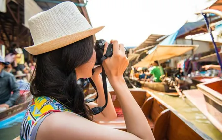 Private Tour: Amphawa Floating Market & Maeklong Railway Market