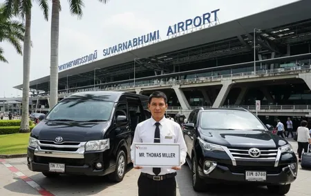 Bangkok Arrival Airport to Hotel Private Transfer