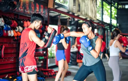 Half Day - Muay Thai Training workout and Massage