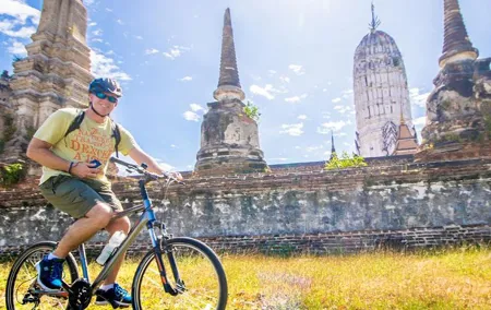 Ayutthaya Eco-Friendly Bike Tour-Famous Landmarks & Cultural Gems