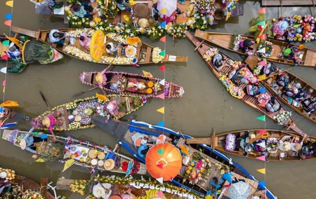 From Bangkok: Damnoen Saduak Floating Market Tour