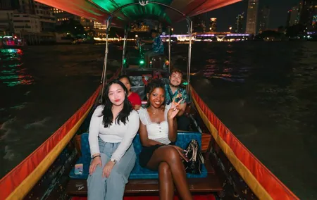 Longtail Boat Night River Ride - 1.5 hrs (self-guided)