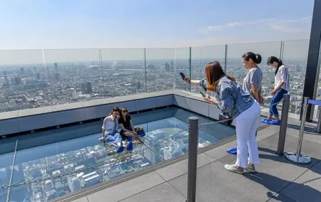 Bangkok Mahanakhon SkyWalk Entry ticket with Photo & Skyverse