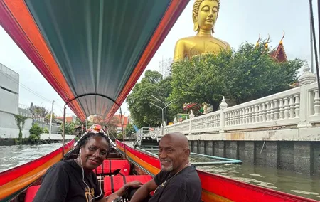 Bangkok: 2 Hours Longtail Boat Canal Tour and Wat Arun Temple