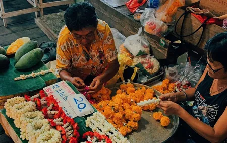 A night at the market