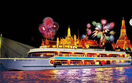 Chao Phraya White Orchid Cruise in Bangkok