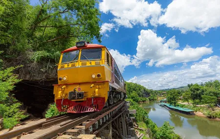 Kanchanaburi River Kwai and Death Railway Tour from Bangkok