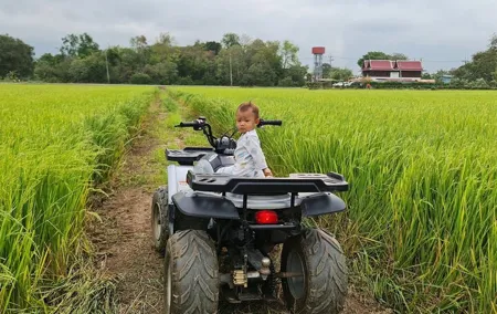 ATV Ride Through Cultural Triangle at Ayutthaya Heritage Town
