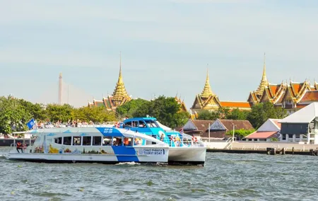 Chao Phraya Tourist Hop-On-Hop-Off Sightseeing Boat from Bangkok