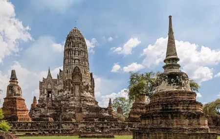 Ayutthaya Three Temple Heritage Tour by Bus