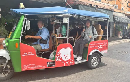 Bangkok Multi-Transport Tour: Culture, Flavors & Fun
