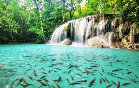Bangkok 1 Day Traking To Arawan Waterfall