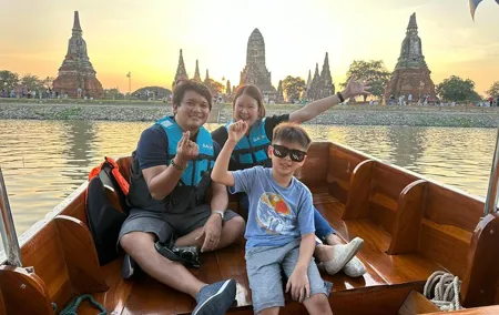 Private Ayutthaya UNESCO World Heritage Temples & Sunset Cruise