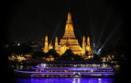White Orchid River Cruise Bangkok Moonlight Cabaret from ICONSIAM