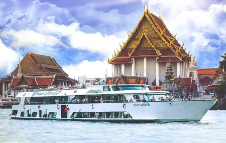 Bangkok Chao Phraya River Day Cruise with Buffet Lunch
