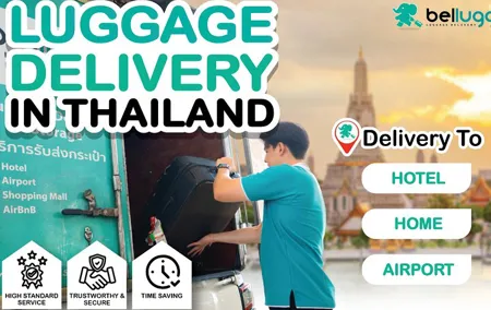 Pattaya Luggage Delivery from Pattaya Hotels to BKK airport