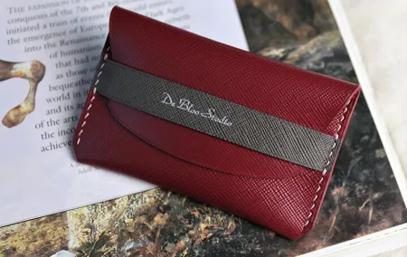 Custom Strap Card Case Leather Craft with Pics