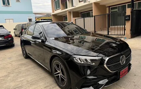 Airport Transfer Luxury Sedan Mercedes E Class BMW 5 Series