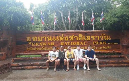 Erawan Waterfall with Death Railway Tour from Bangkok Private