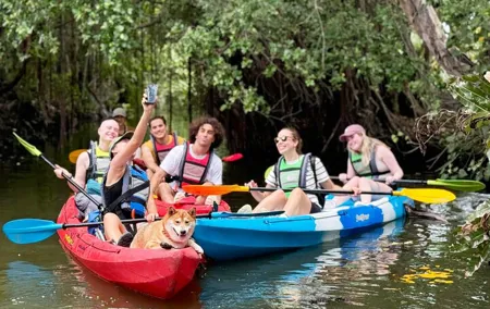 Bangkok: Hidden Kayaking & Electric Longtail Boat Tour