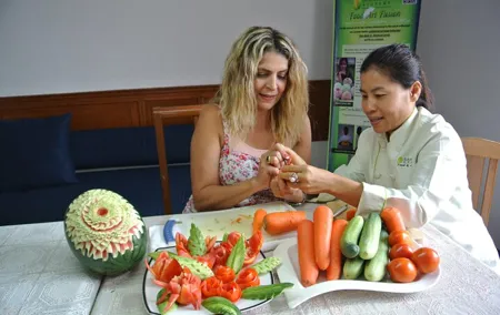 Bangkok Professional Thai Fruit & Vegetable Carving Class
