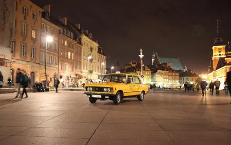 Warsaw Evening Private Tour by Retro Fiat