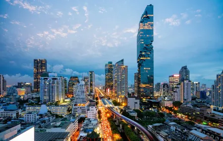 Bangkok : Mahanakhon SkyWalk Admission Ticket
